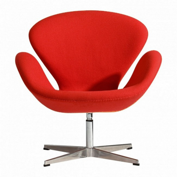 Кресло Swan (красный)