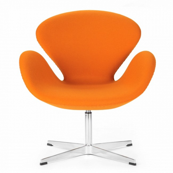 Кресло Swan (оранжевый)
