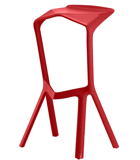 Барный стул Miura (красный)