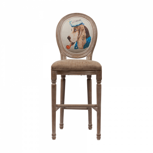 Барный стул с медальонной спинкой Sailor Dog
